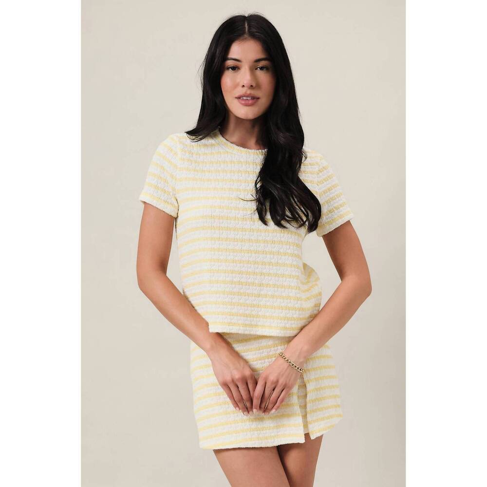 NEW GILLI the sunny short set in ivory